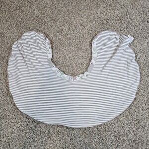 Boppy Nursing Pillow Cover – Organic Cotton – "Taupe Bears" Woodland Print